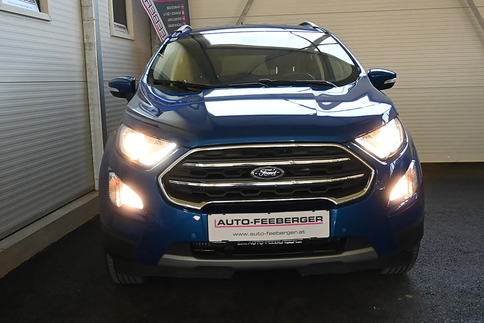 Ford EcoSport 1,0 EcoBoost Titanium  Winterpaket,Kamera Blau - 2