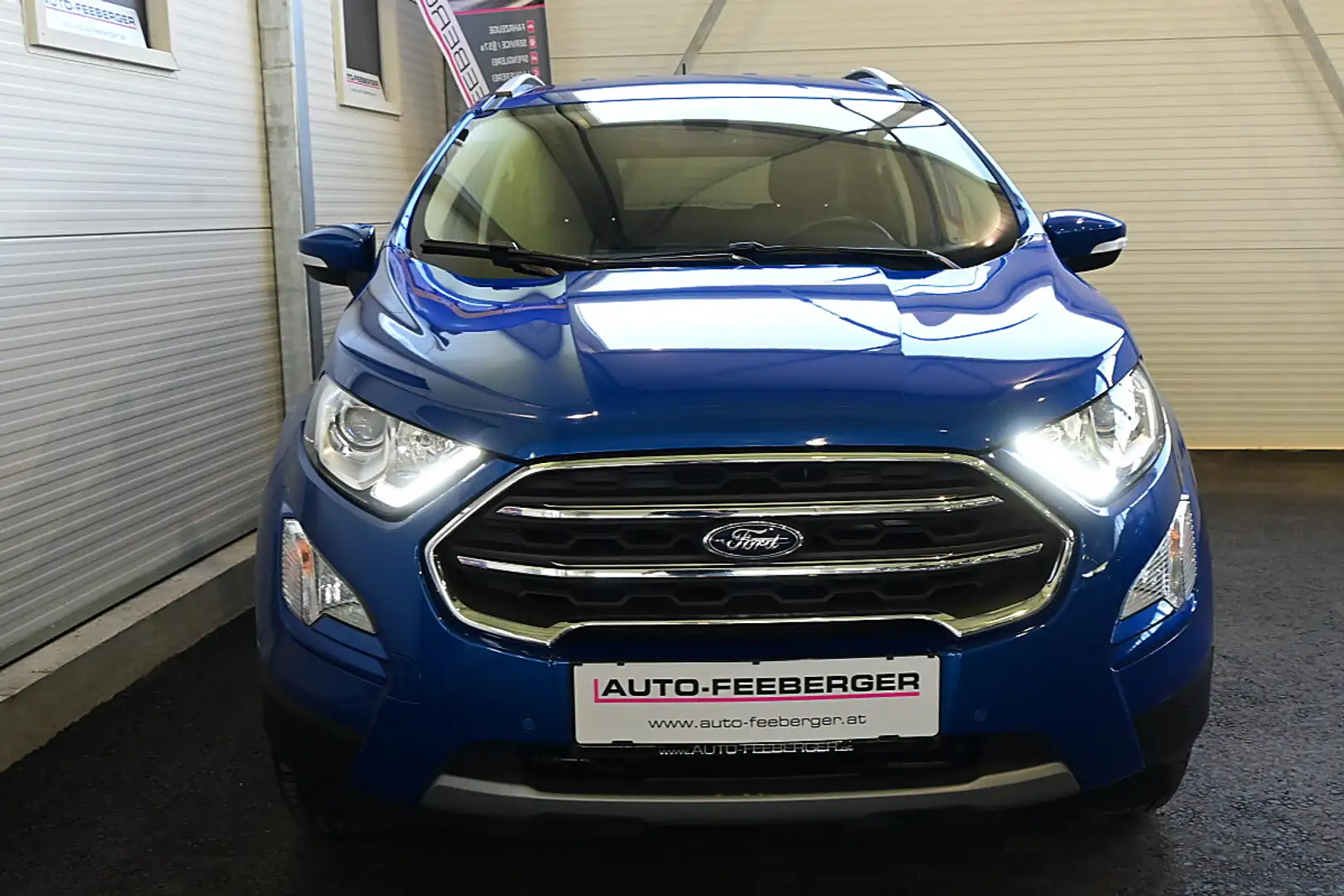Ford EcoSport 1,0 EcoBoost Titanium Winterpaket,Kamera Blau - 2