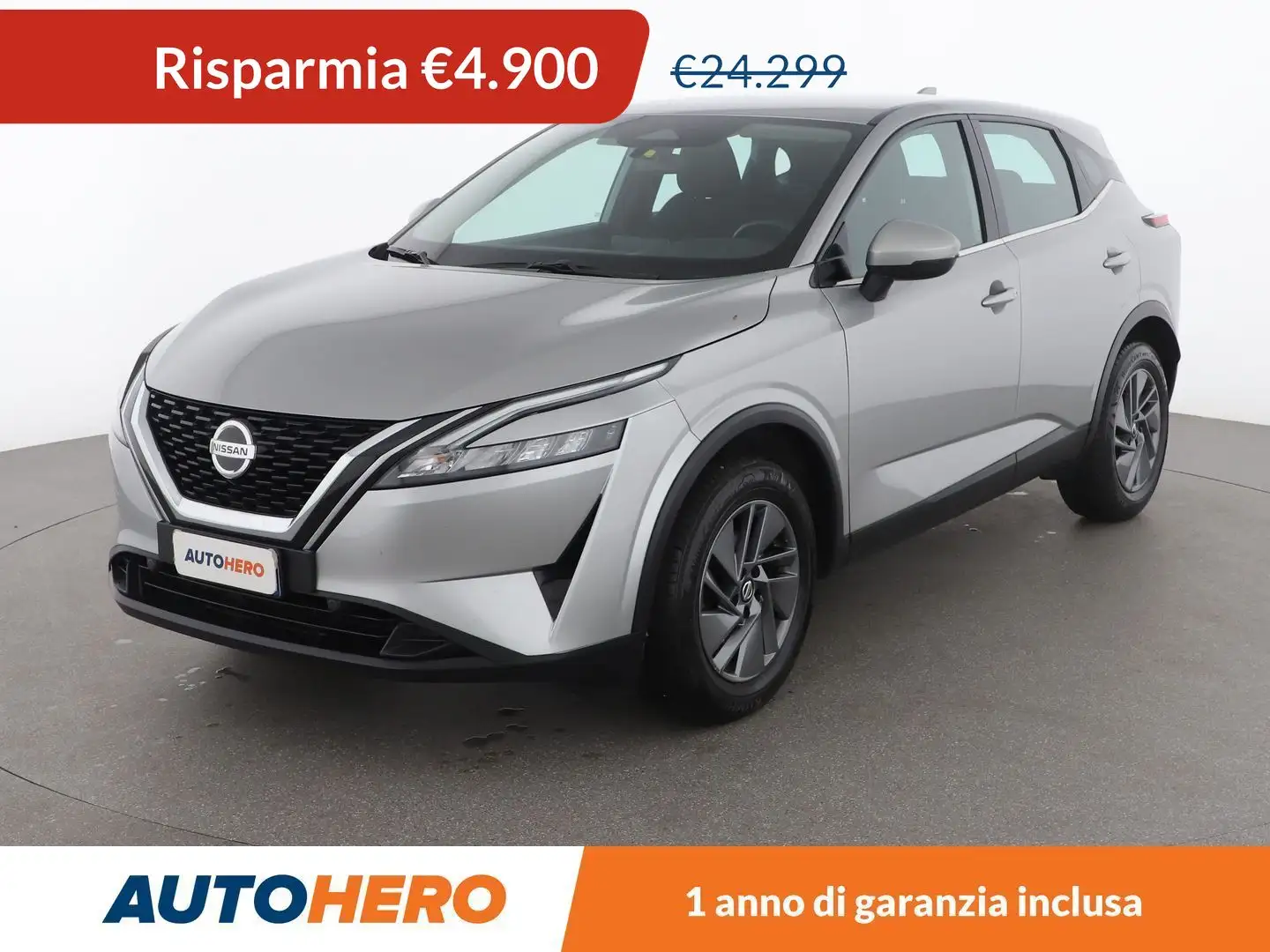 Nissan Qashqai 1.3 DIG-T Mild-Hybrid Acenta 140 CV MHEV Grigio - 1