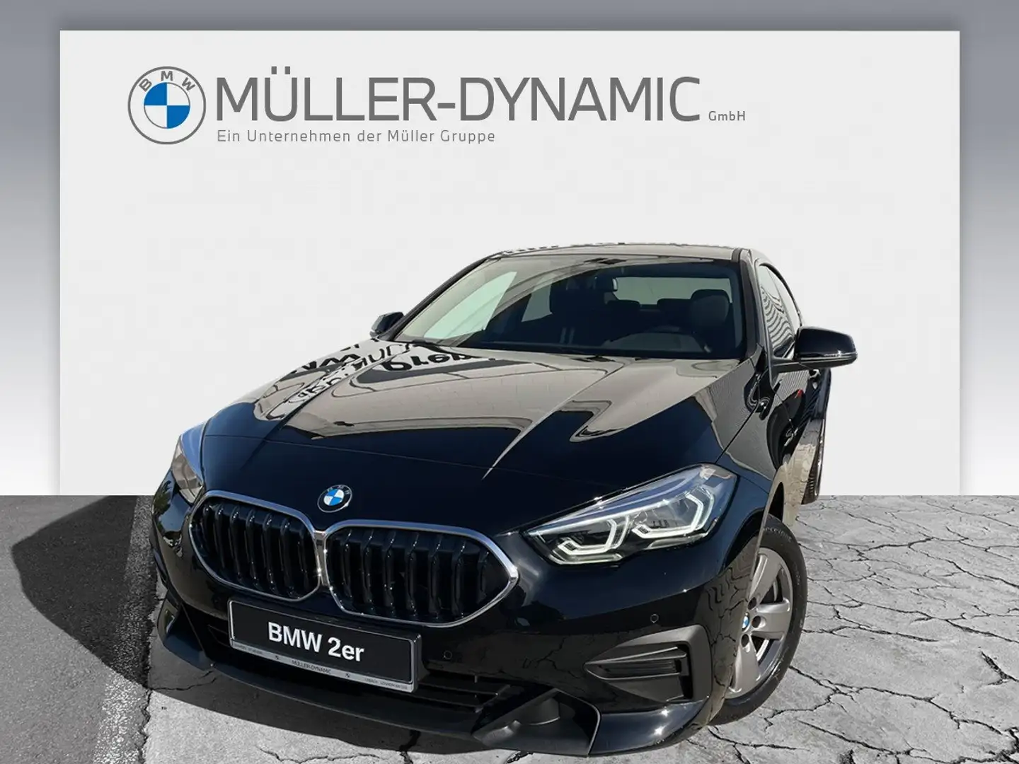 BMW 218 i ADVANTAGE HIFI TEMPOMAT CARPLAY SHZ DAB Schwarz - 1