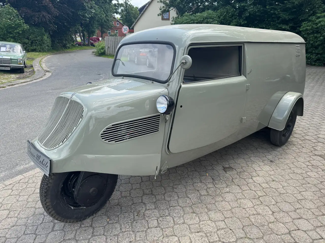 Tempo Hanseat Lieferwagen Dreirad *Kasten*fester Aufbau*, foto 2