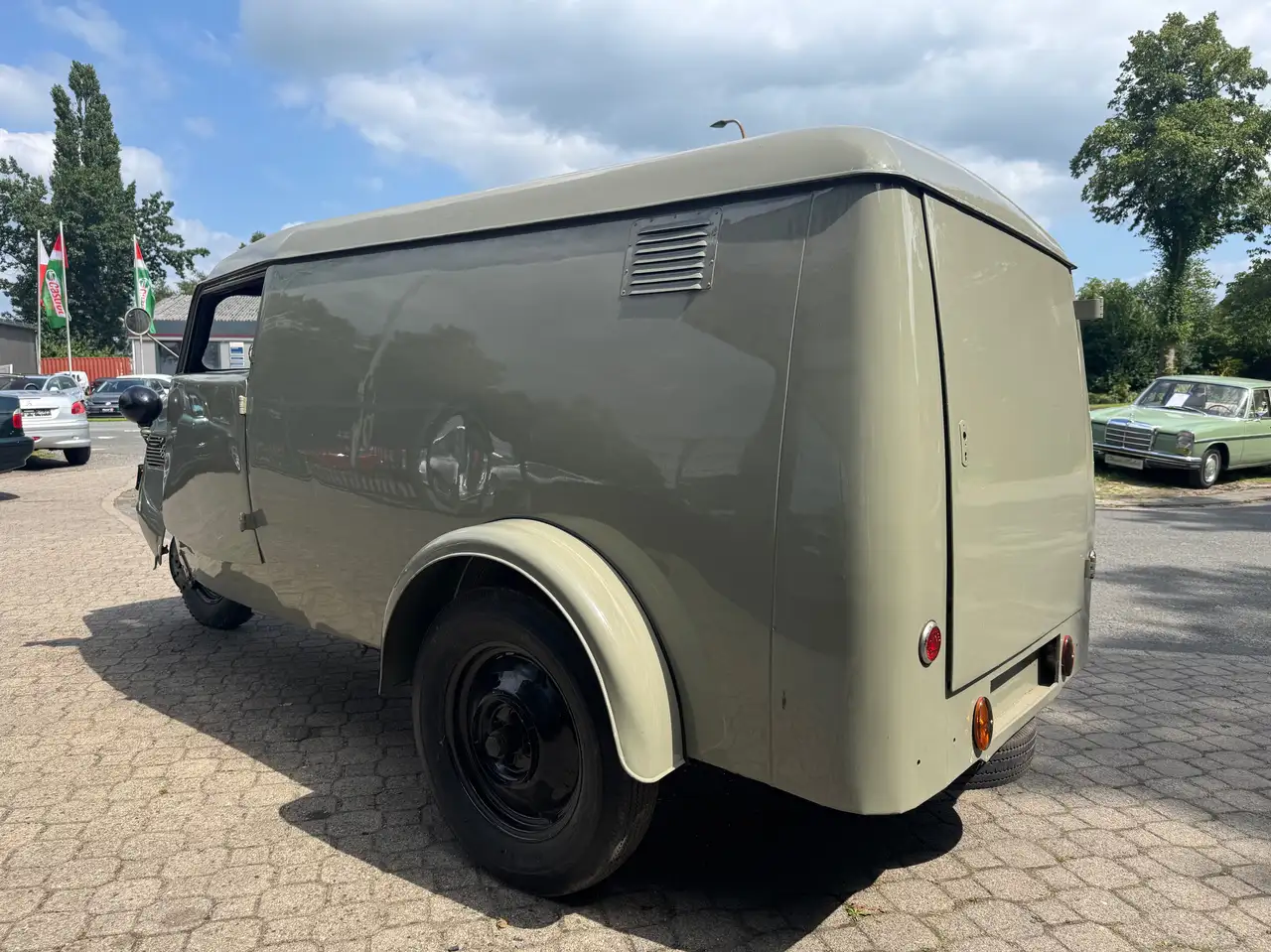 Tempo Hanseat Lieferwagen Dreirad *Kasten*fester Aufbau*, foto 8