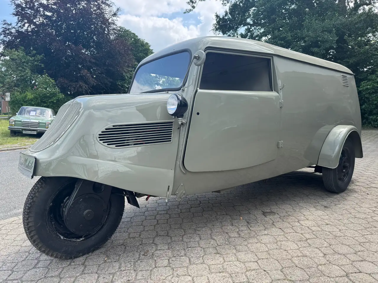Tempo Hanseat Lieferwagen Dreirad *Kasten*fester Aufbau*, foto 4