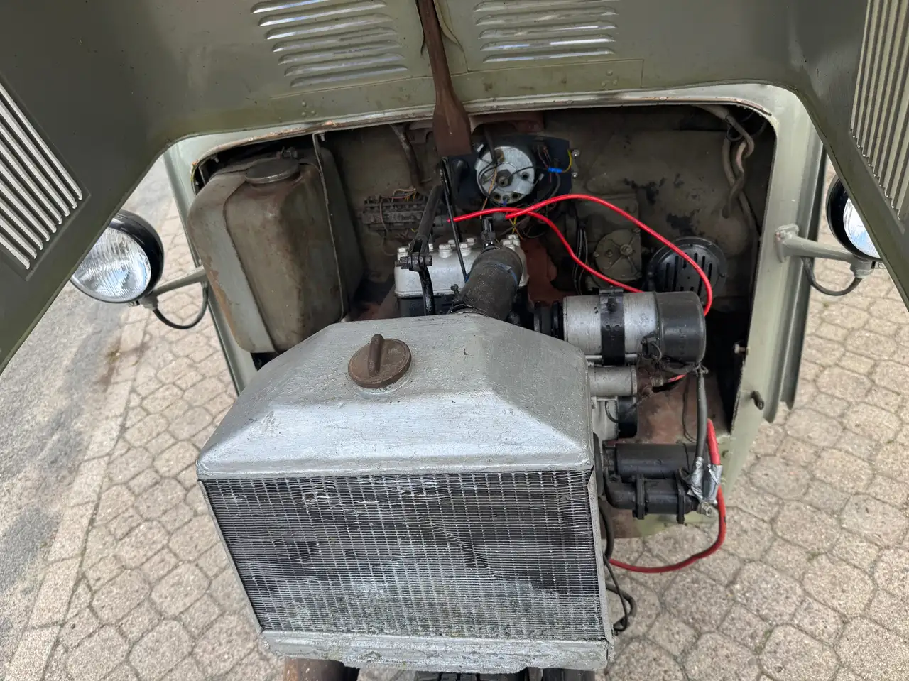 Tempo Hanseat Lieferwagen Dreirad *Kasten*fester Aufbau*, foto 12