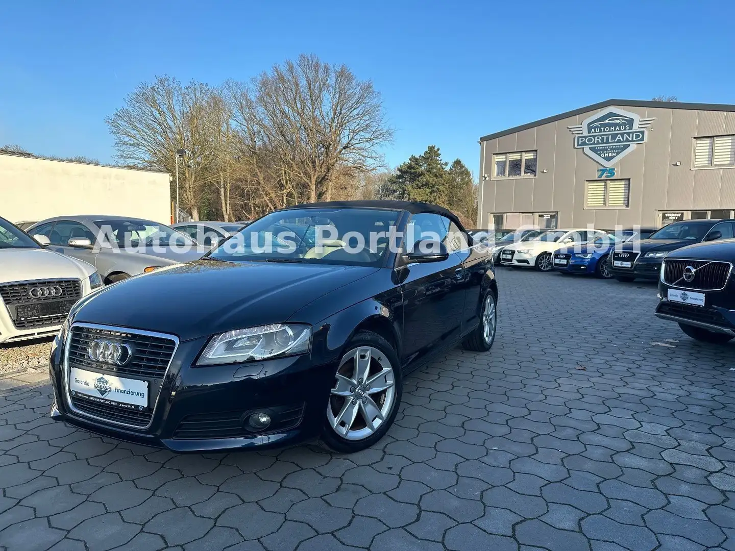 Audi A3 Cabriolet Ambition 1.8/TOP/S-Heft/SHZ/Navi/Xe Blau - 1
