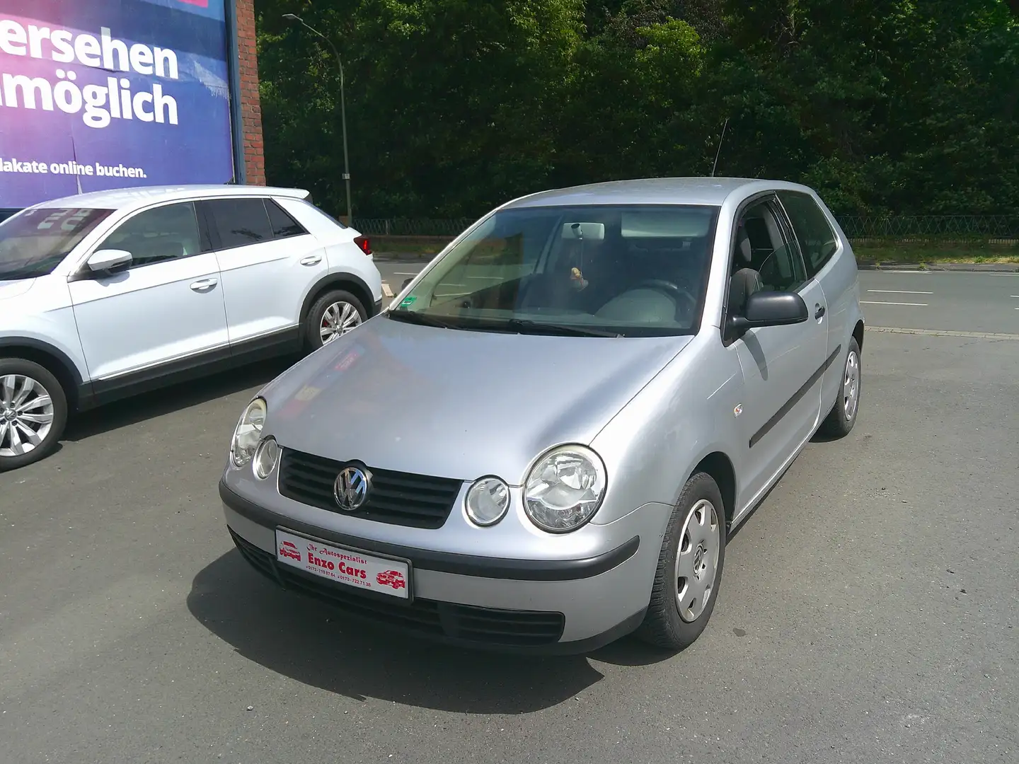 Volkswagen Polo *2-HAND*EURO-4*SERVO*TÜV 10/2026*E-PAKET* Argent - 2