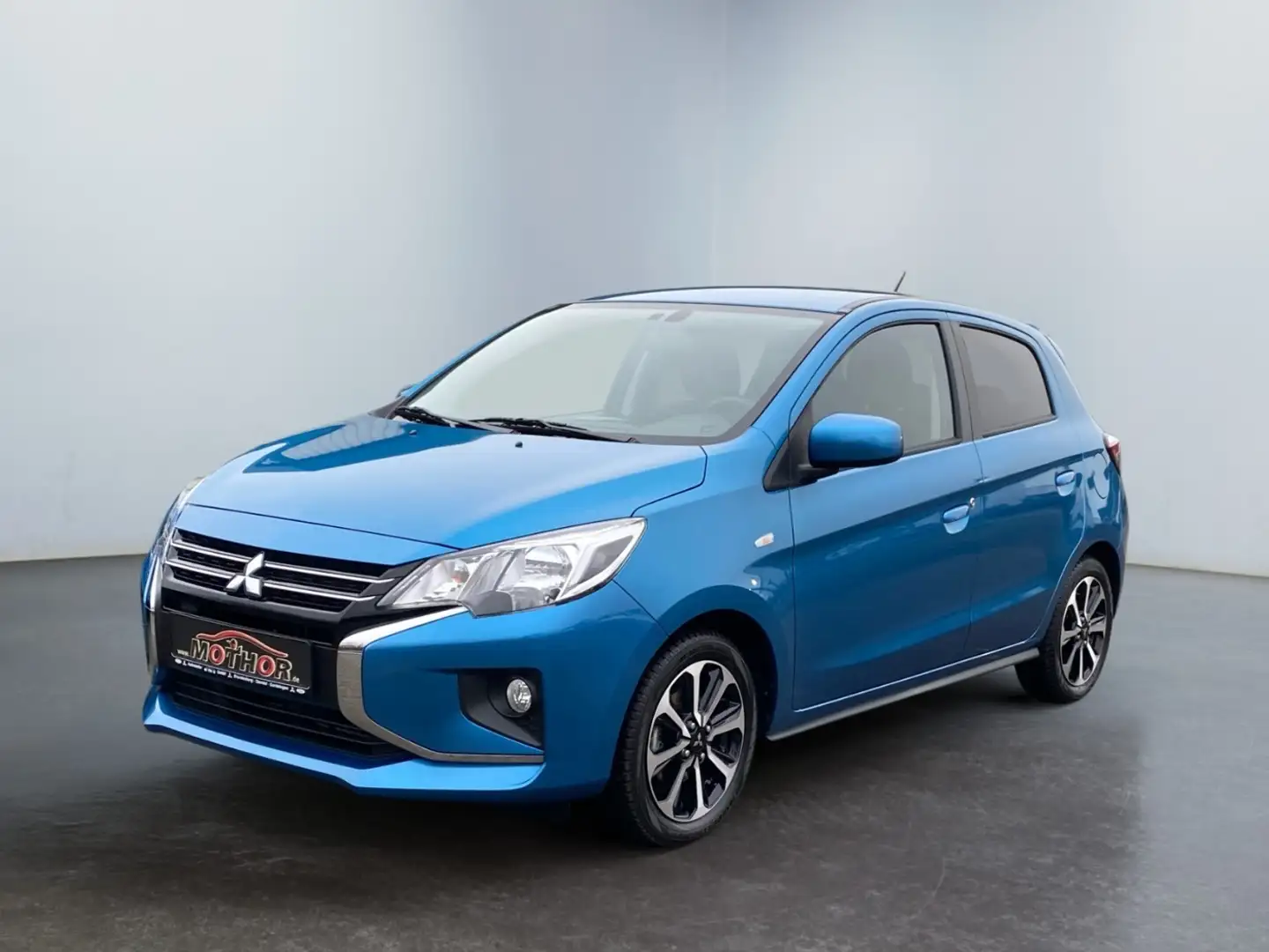 Mitsubishi Space Star Select+ 1,2 l CVT AS&G TEMP SHZ KAM Blau - 2
