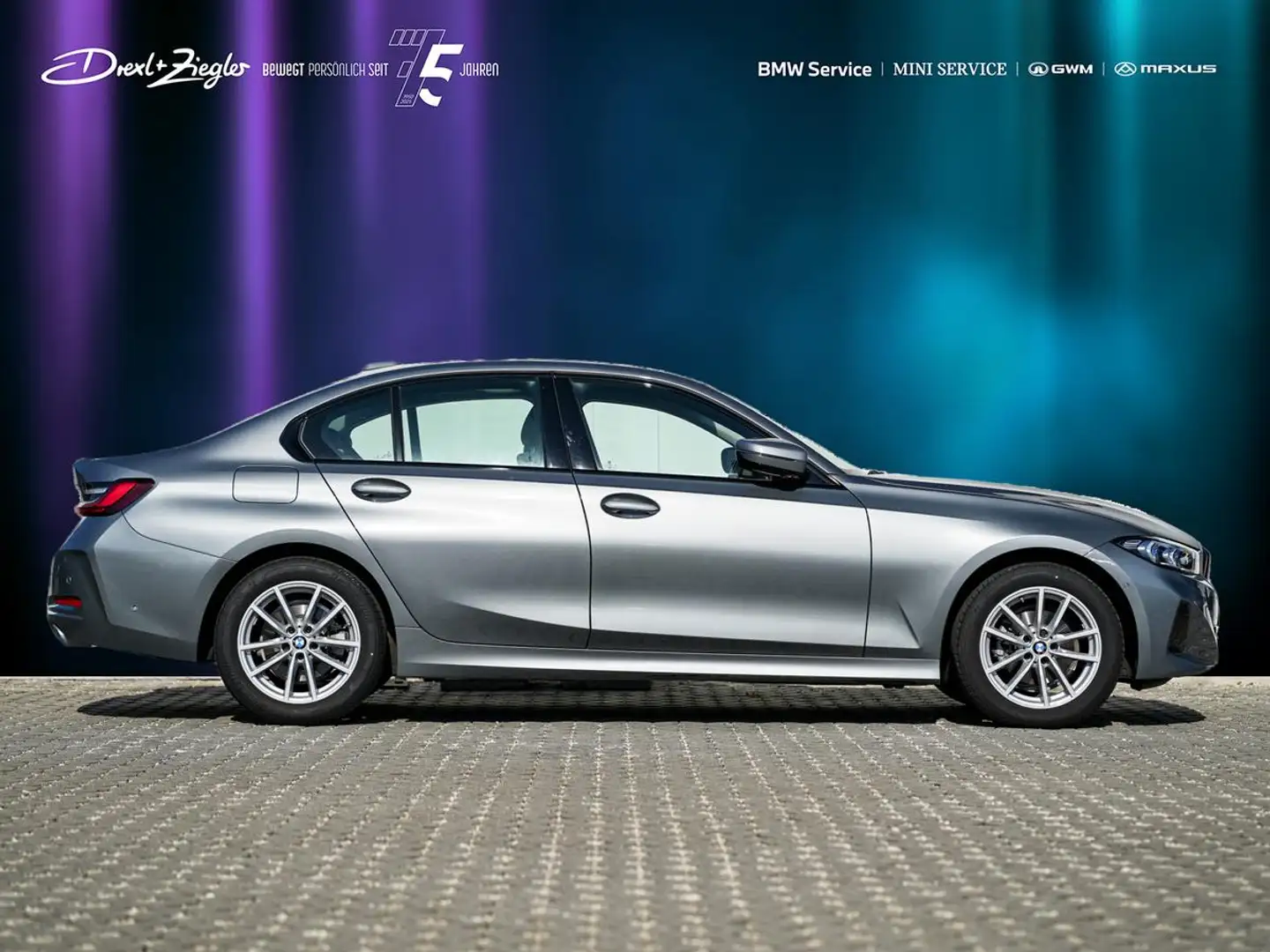 BMW 318 i Limousine AdLED GSD H&K KoZg HeadUp eKlappe Grijs - 2