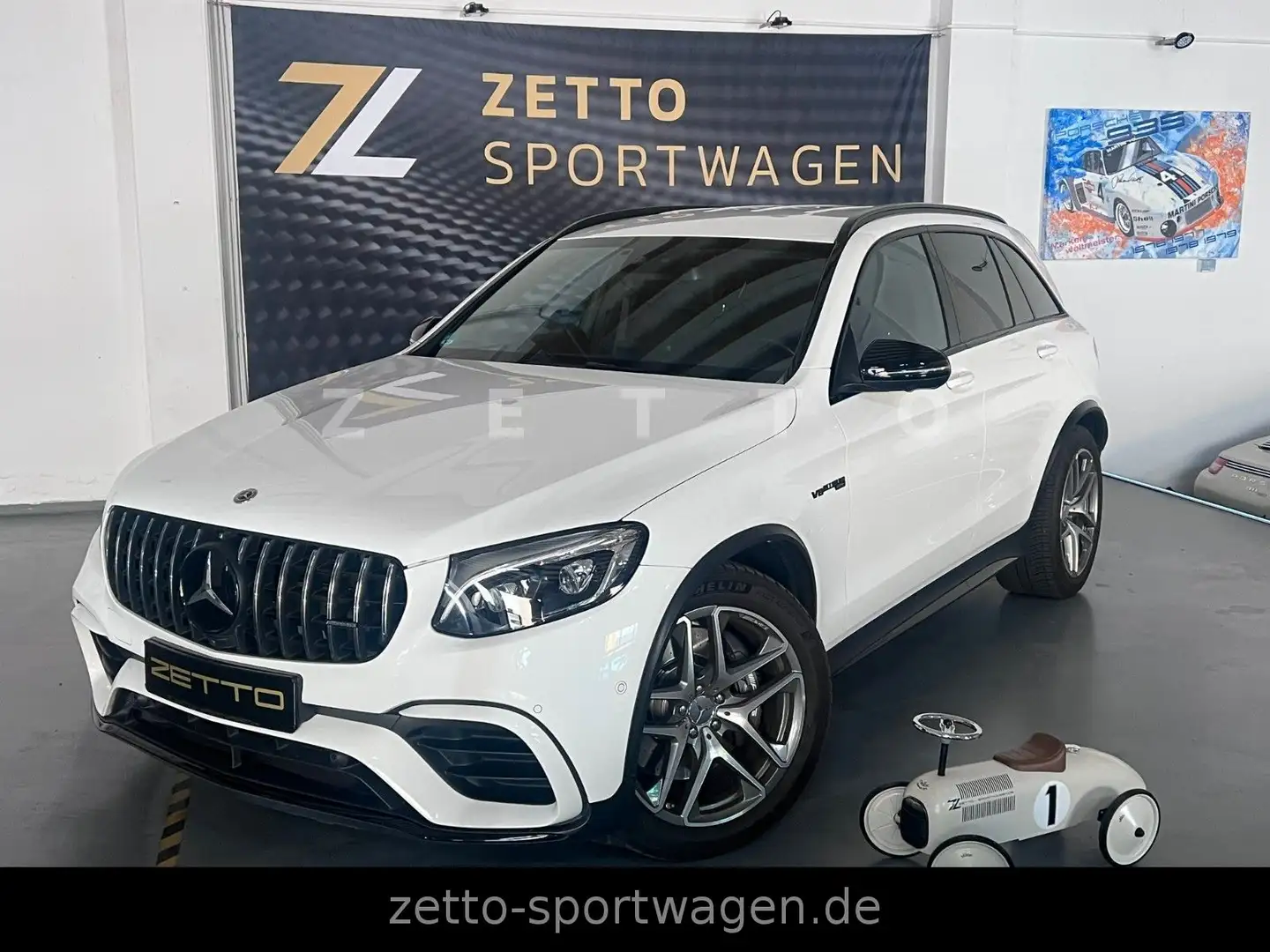 Mercedes-Benz GLC 63 AMG | 4Matic | JUNGE STERNE - 06.2026 | Weiß - 1