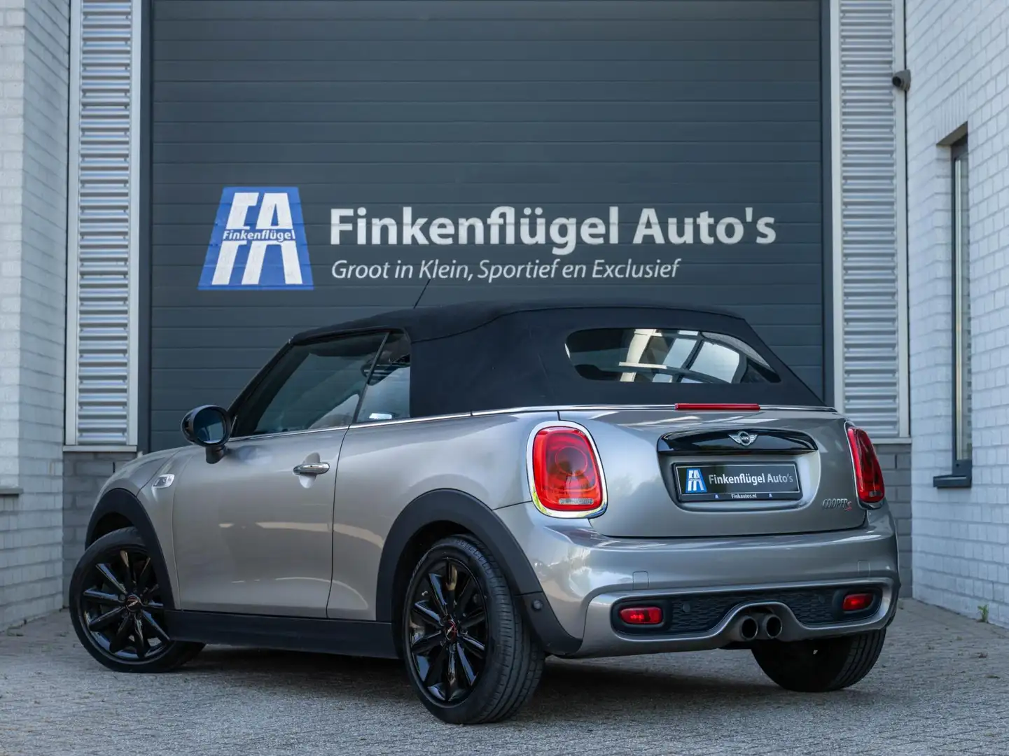 MINI Cooper S Cabrio 2.0 Aut 192 pk |HK.audio |Navi |Leder | Argento - 2