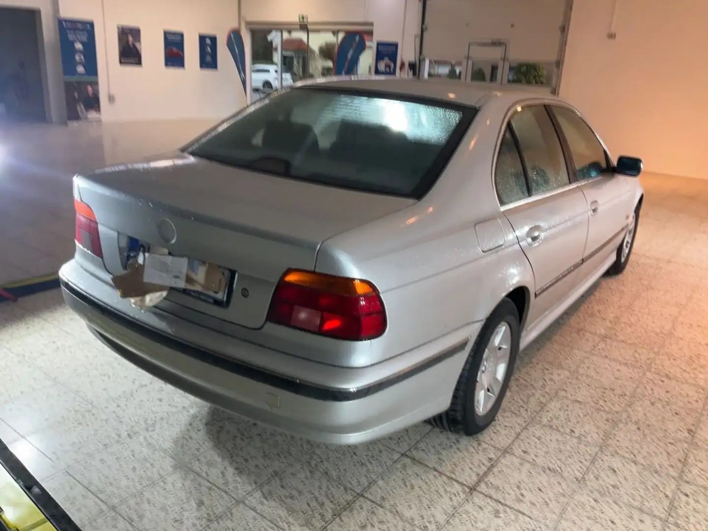 BMW 523 5er 523i E39 Automatik/Klima/Leder/LM/TÜV 08-26 Silver - 2