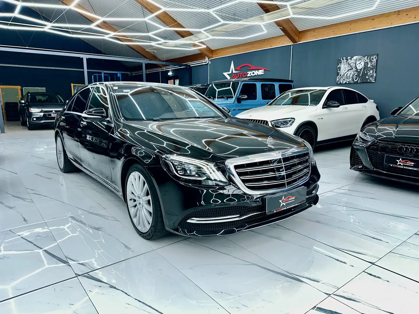 Mercedes-Benz S 350 S 350 d 4Matic L Vollausstattung !!! Schwarz - 1