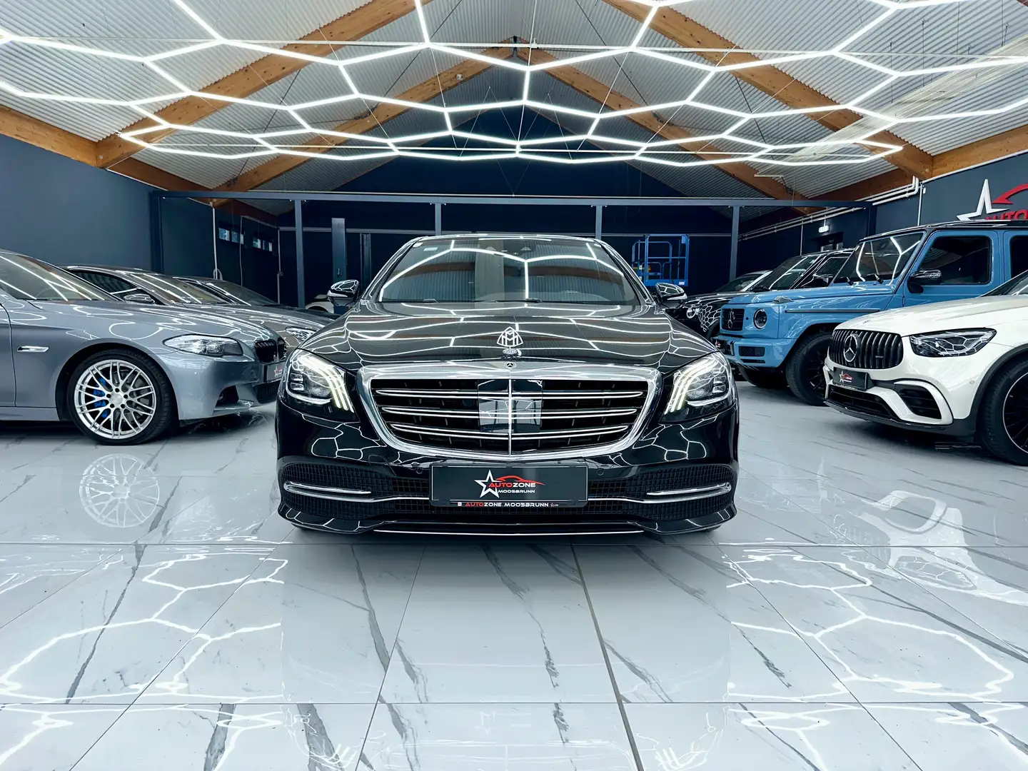 Mercedes-Benz S 350 S 350 d 4Matic L Vollausstattung !!! Schwarz - 2