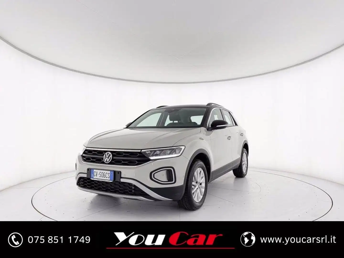 Volkswagen T-Roc 1.0 tsi Life 110cv km0 Bianco - 1