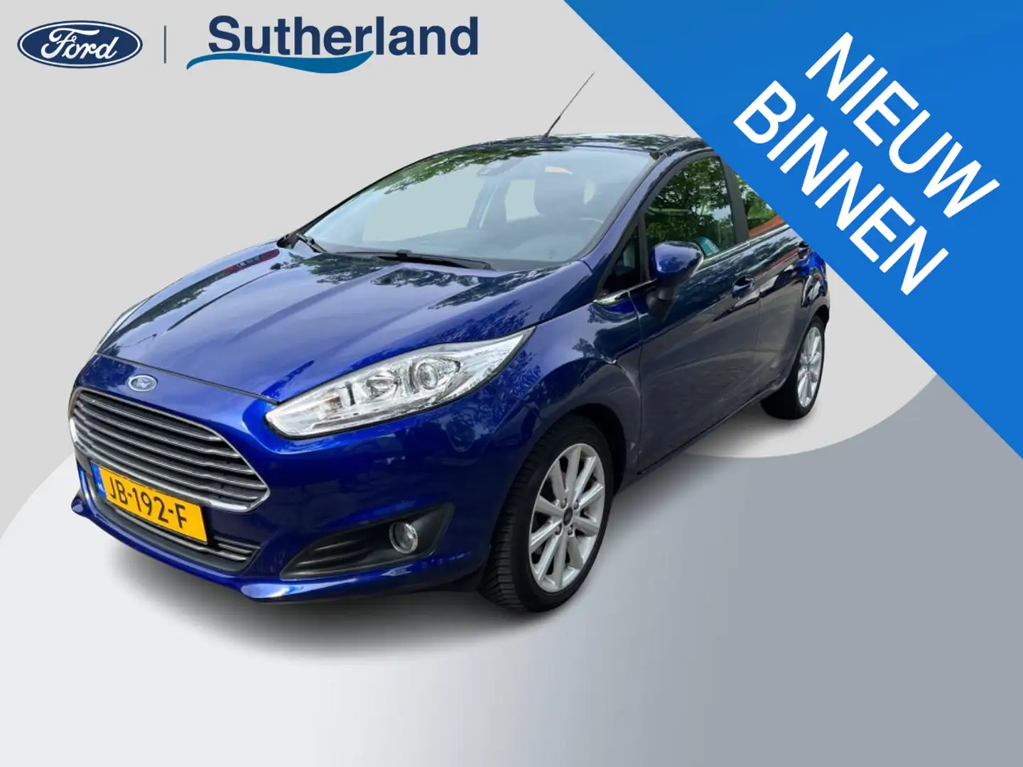 Ford Fiesta 1.0 EcoBoost Titanium | Wordt verwacht | 100pk | T Blauw - 1