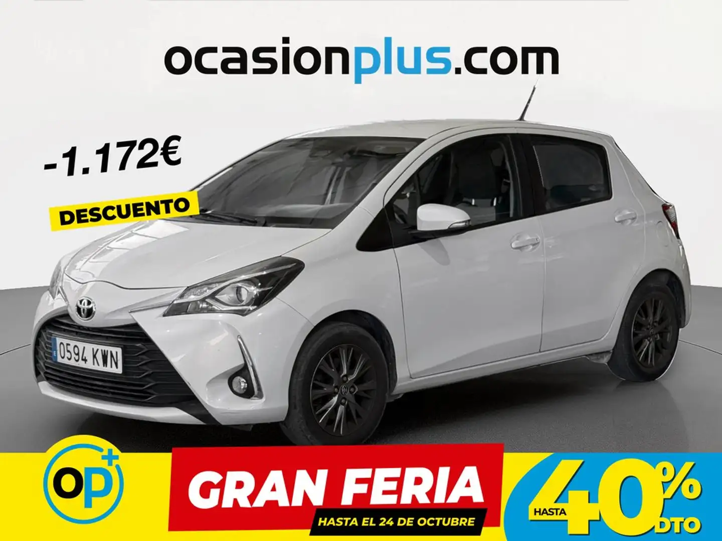 Toyota Yaris 1.5 Active Tech Blanco - 1