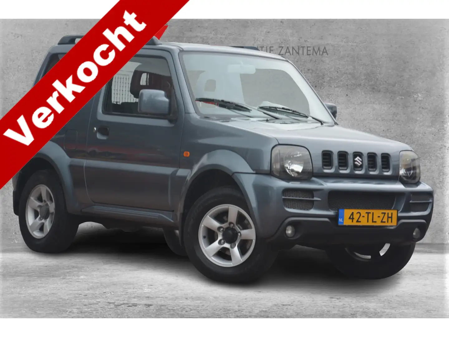 Suzuki Jimny 1.3 Exclusive Nederlandse auto 200747 NAP nieuwe a Šedá - 1