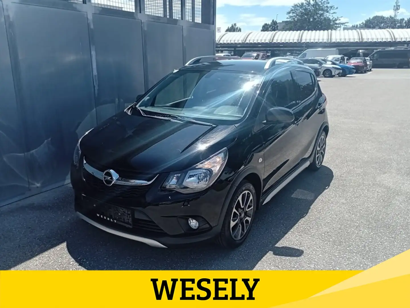 Opel Karl 1,0 Ecotec Rocks Schwarz - 1