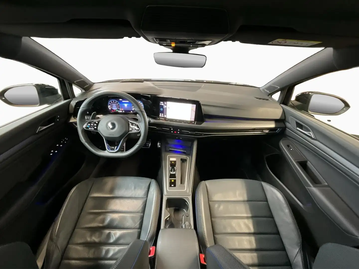 Volkswagen Golf R+DSG+4M+P.Leder+Akra+Pano Schwarz - 2