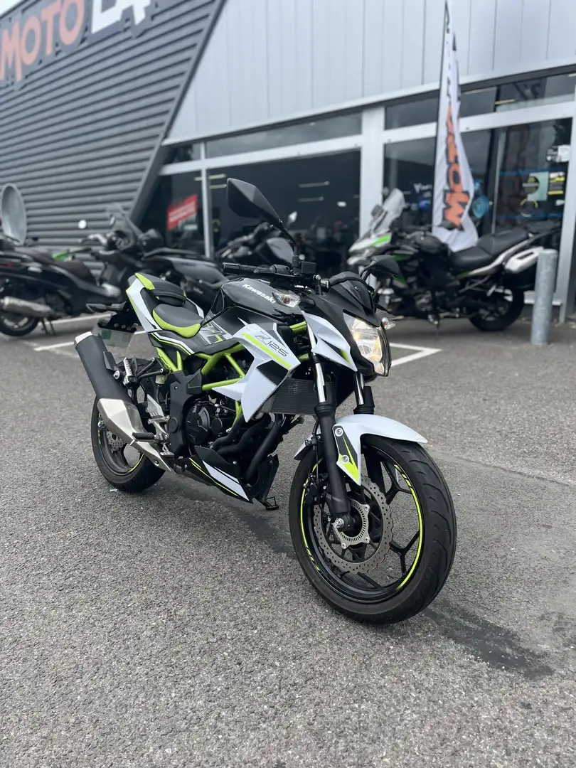 Kawasaki Z 125 Blanc - 1