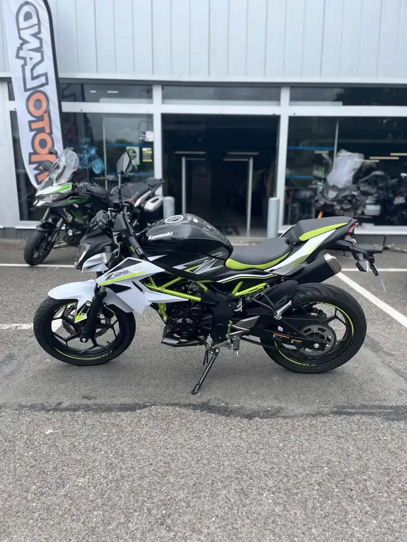 Kawasaki Z 125 Blanc - 2