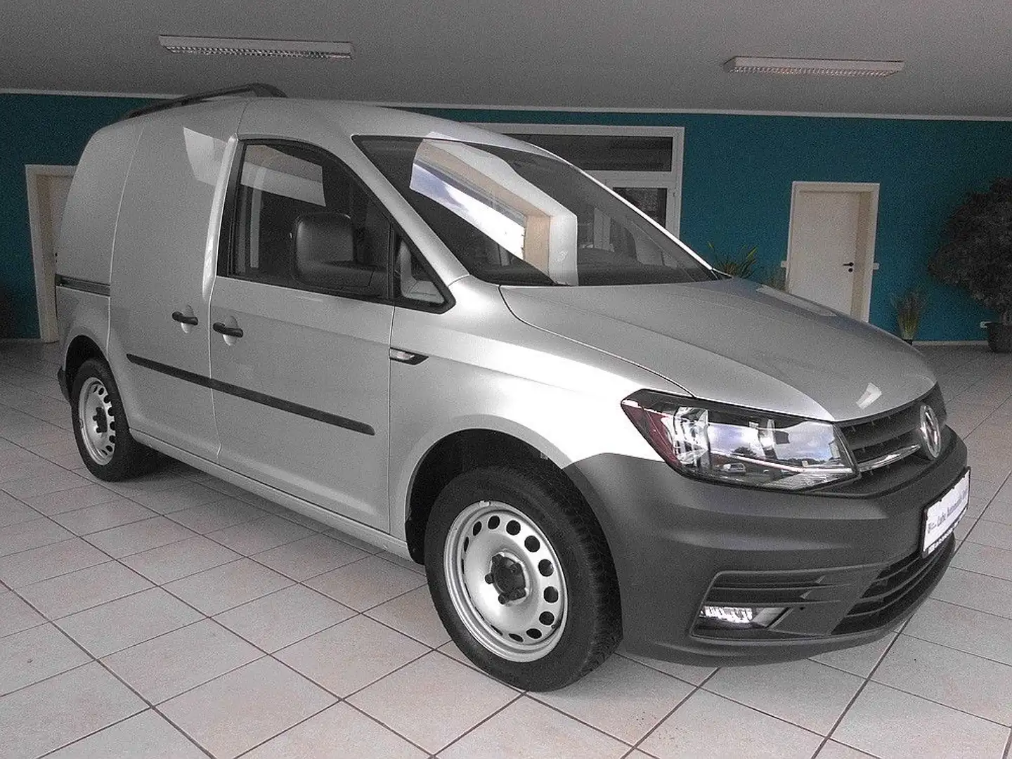 Volkswagen Caddy Nfz Kasten BMT Sortimo Orig. 27tkm. Argent - 2