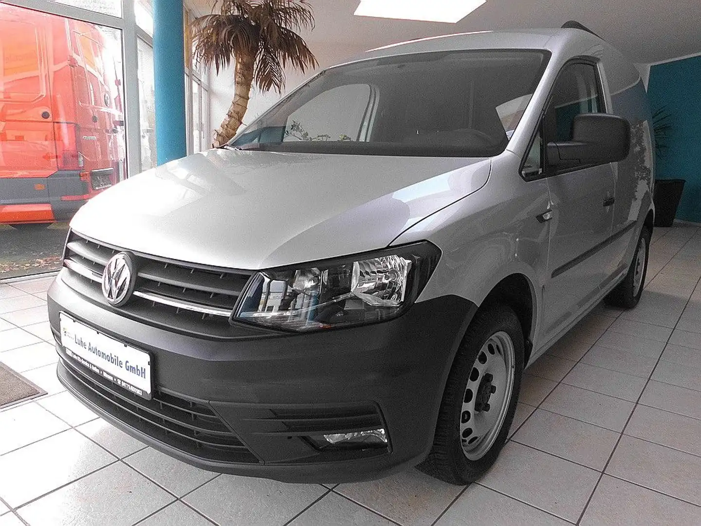 Volkswagen Caddy Nfz Kasten BMT Sortimo Orig. 27tkm. Argent - 1