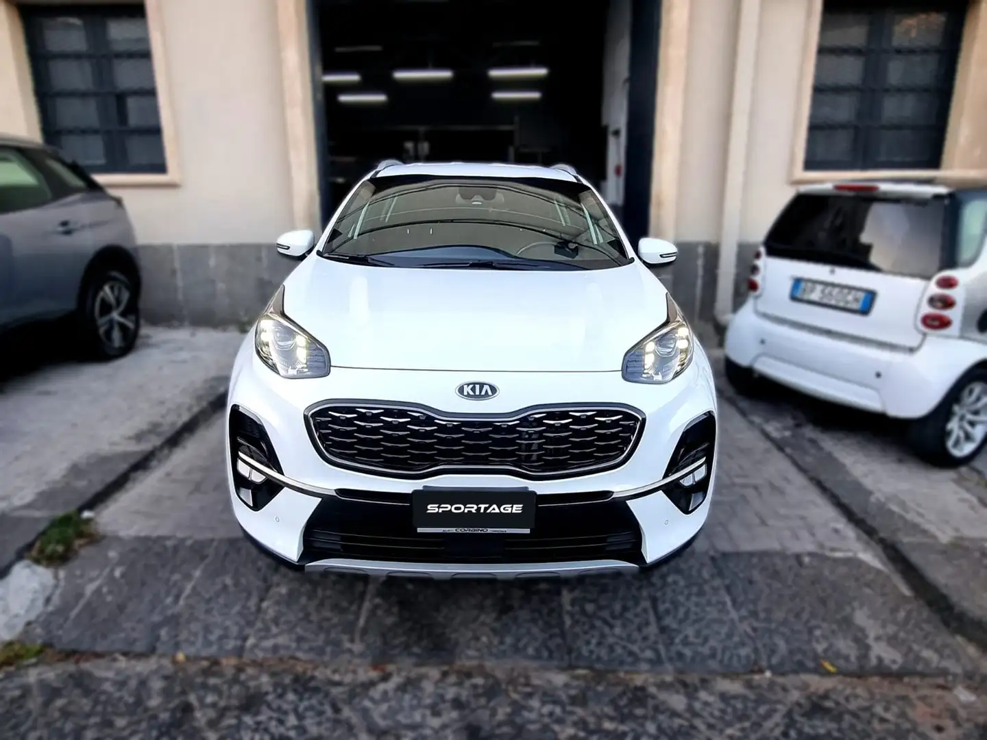Kia Sportage Sportage IV 2021 1.6 crdi mhev GT Line awd 136cv Bianco - 2