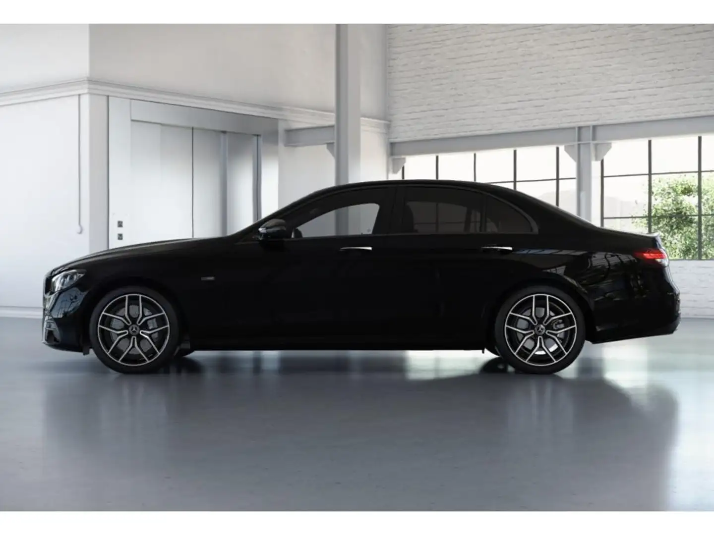 Mercedes-Benz E 300 AMG HEADUP+HIFI+360°+DISTRO+KEYLESS+LED+19 Schwarz - 2