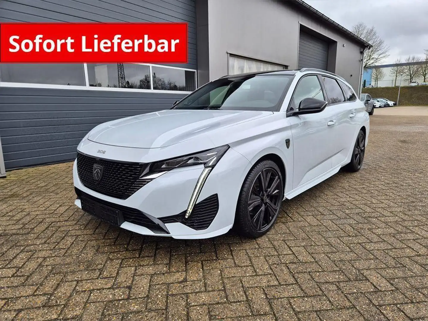 Peugeot 308 SW  GT Exclusive 1.2 Hybrid 145PS Automatik Mat... Weiß - 1