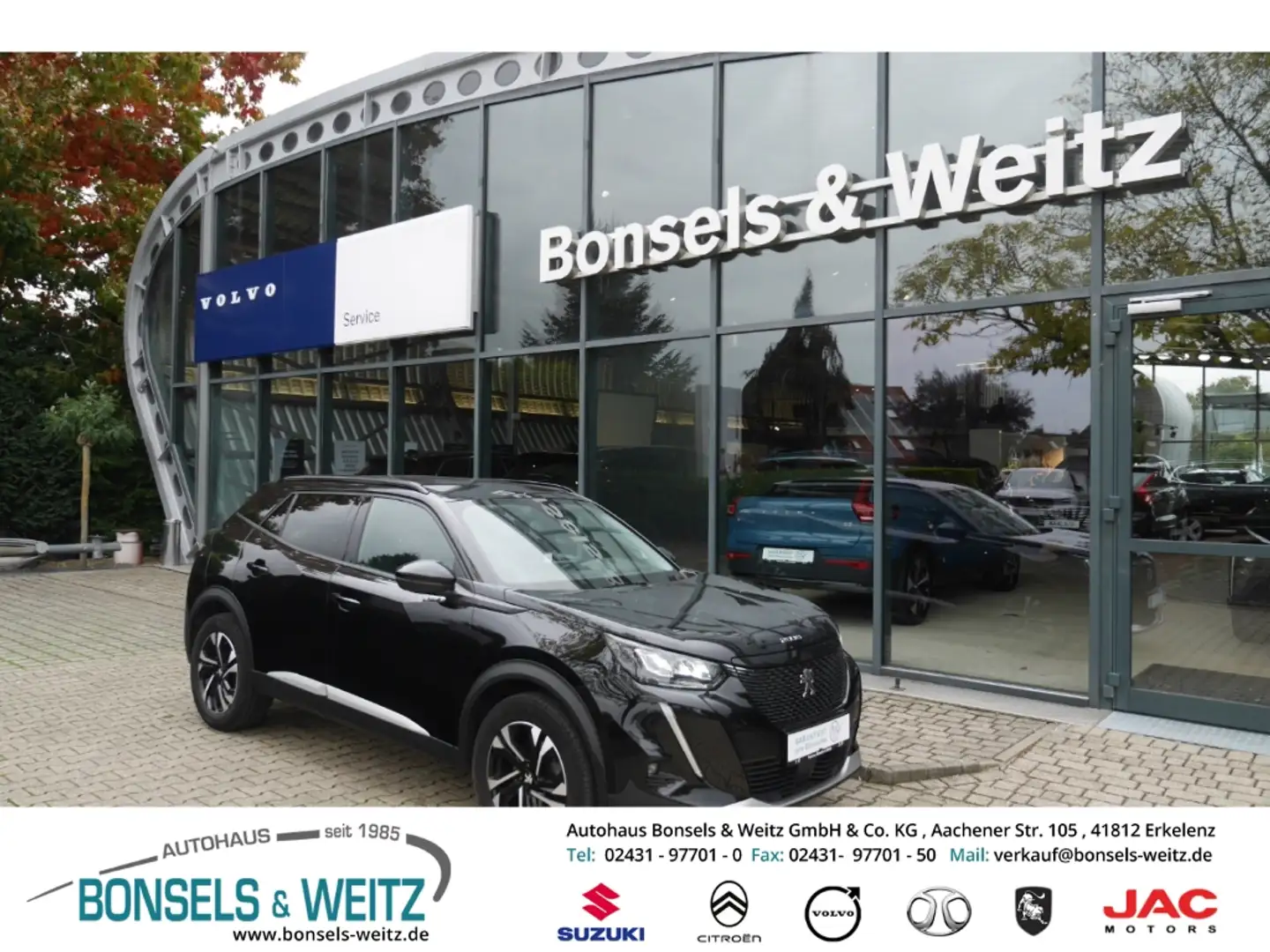 Peugeot 2008 Allure Pack 1.5 BlueHDi 130 AUTOMATIK Navi Digital Negro - 1