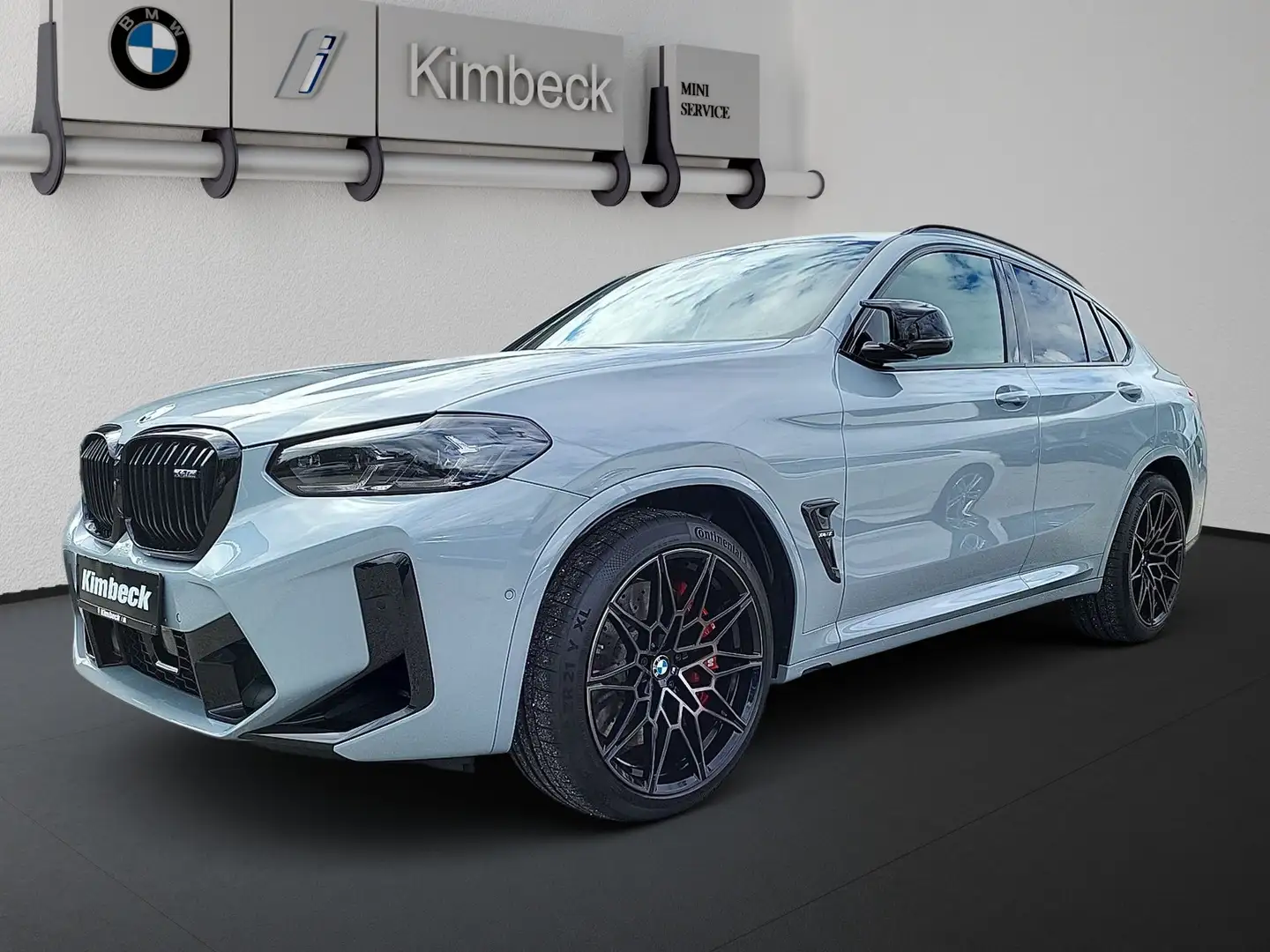 BMW X4 M Competition Pano HeadU ACC 360° HarmanKardon Gris - 1