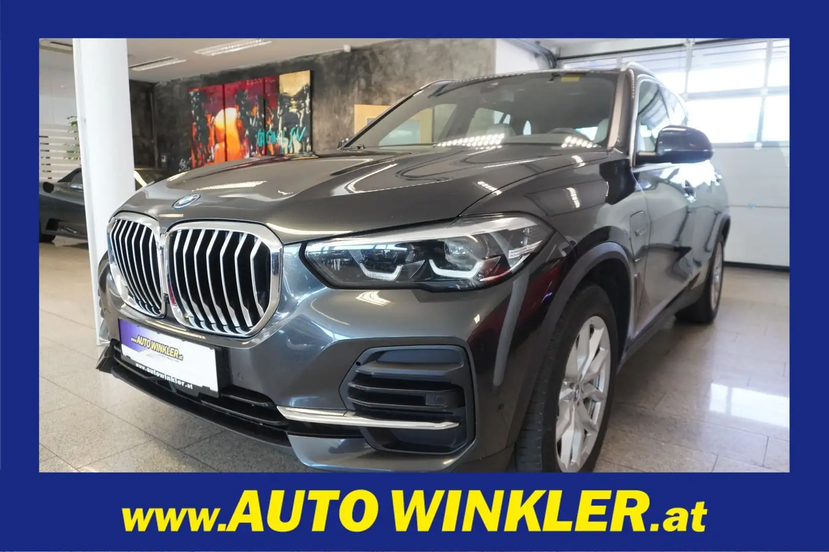 BMW X5 xDrive45e PHEV Aut. LED/SHZ/AHK Silber - 1