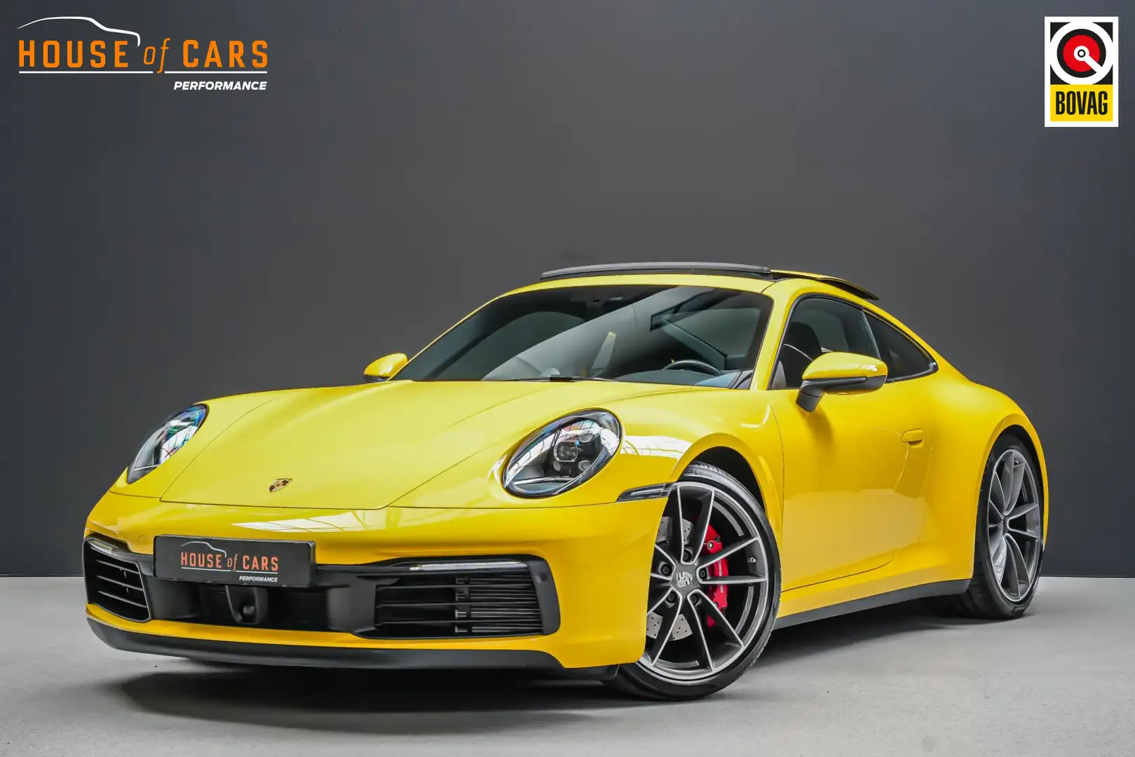 Porsche 992 3.0 Carrera S |liftsyteem|PDCC|achterasbesturing|s Жовтий - 1
