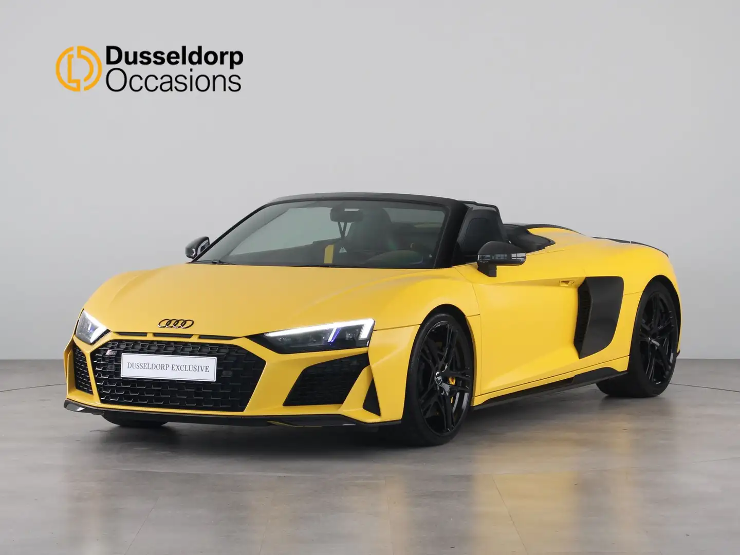 Audi R8 Spyder 5.2 performance quattro Capristo uitlaat Yellow - 1