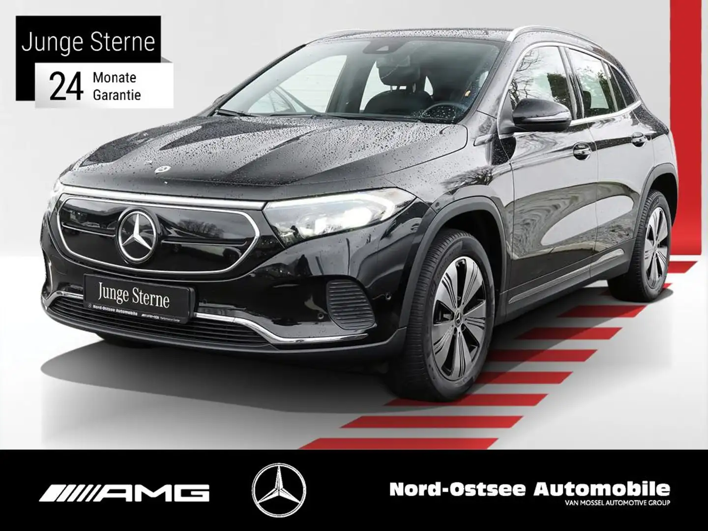 Mercedes-Benz EQA 250 PROGRESSIVE TOTWINKEL KAMERA LED SHZ Noir - 1