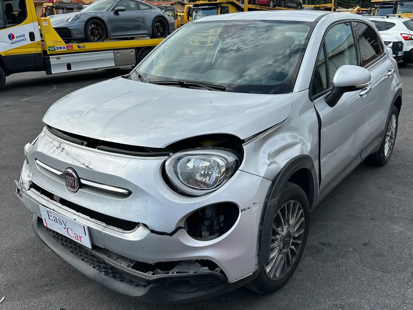 Fiat 500X 500 X 2018 1.3 T4 Cross 150cv dct Zilver - 1