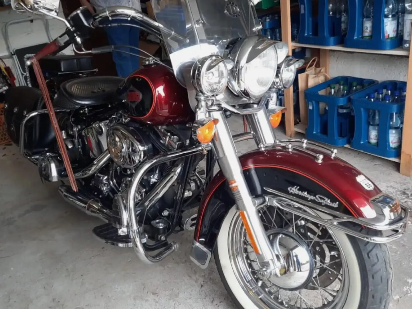 Harley-Davidson Fat Boy Roşu - 1