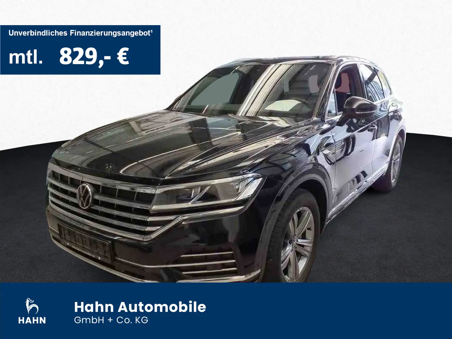 Volkswagen Touareg 3.0 TDI V6 4Mo Elegance Luft Standh AHK Schwarz - 1