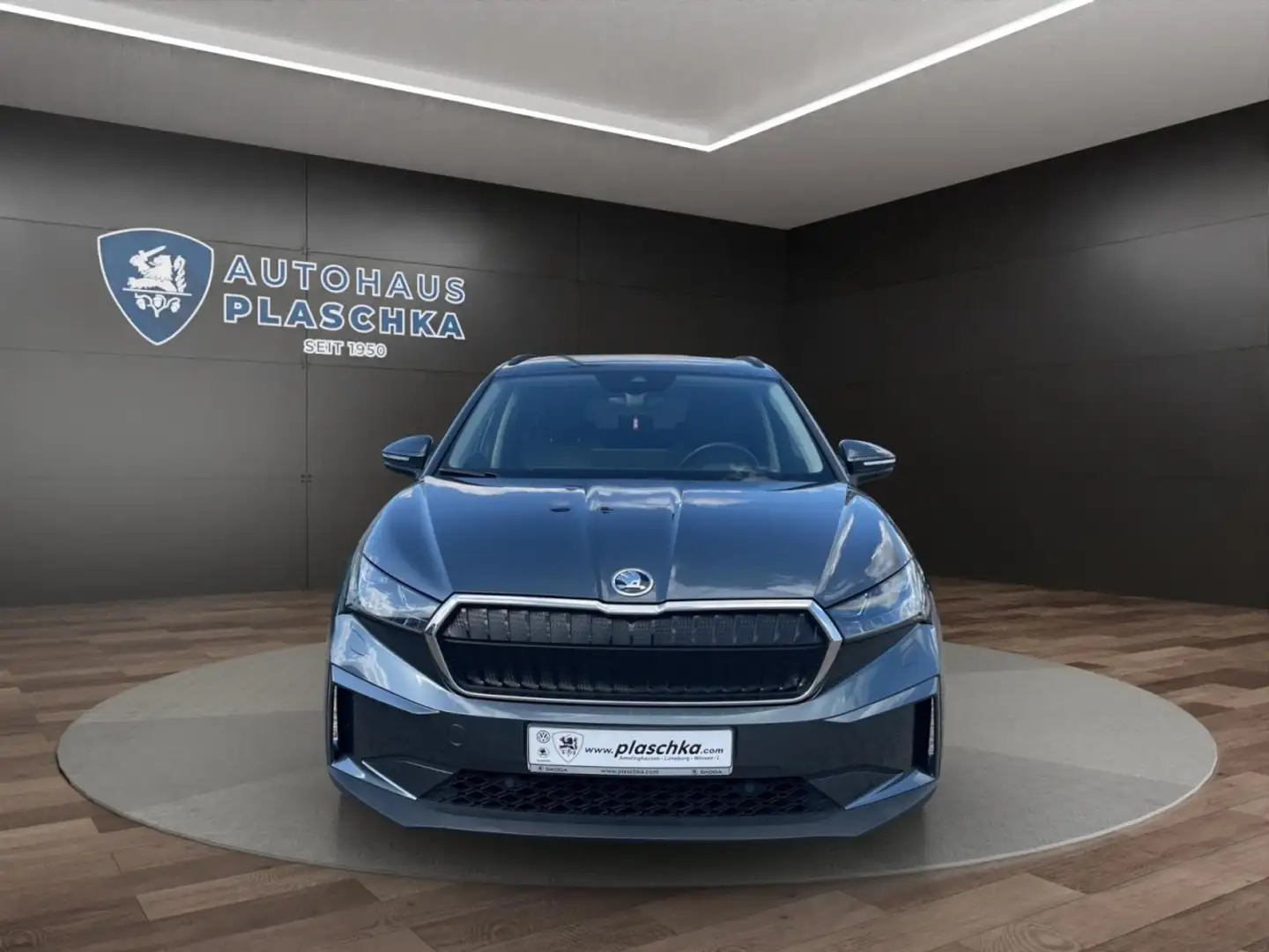 Skoda Enyaq 60 Loft ACC*NAVI*AHK Klima Navi Einparkhilfe Grau - 2