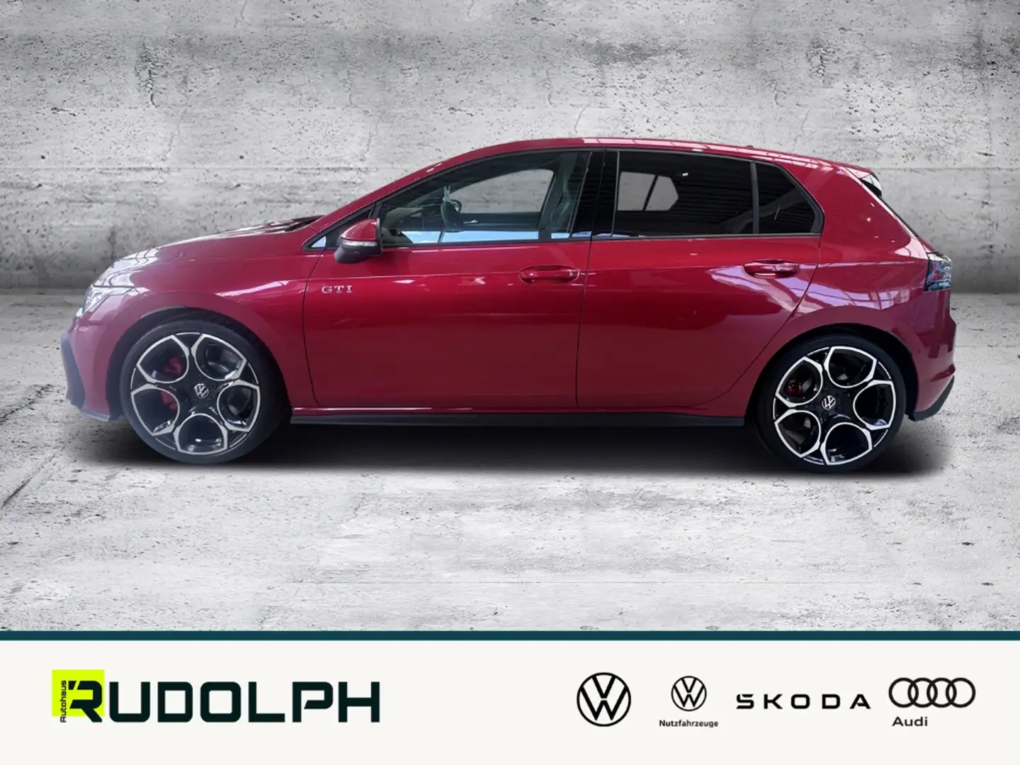 Volkswagen Golf GTI VIII 2.0 TSI 7-Gang-DSG LED HUD Navi 360 Kamera SH Rot - 2