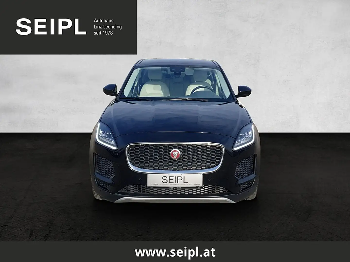 Jaguar E-Pace 2.0DI4 D150 S AWD Aut. Leder hell Schwarz - 2