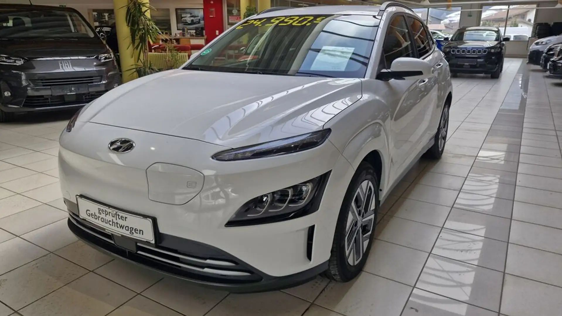 Hyundai KONA Elektro 39kWh Edition 30 Plus Weiß - 1