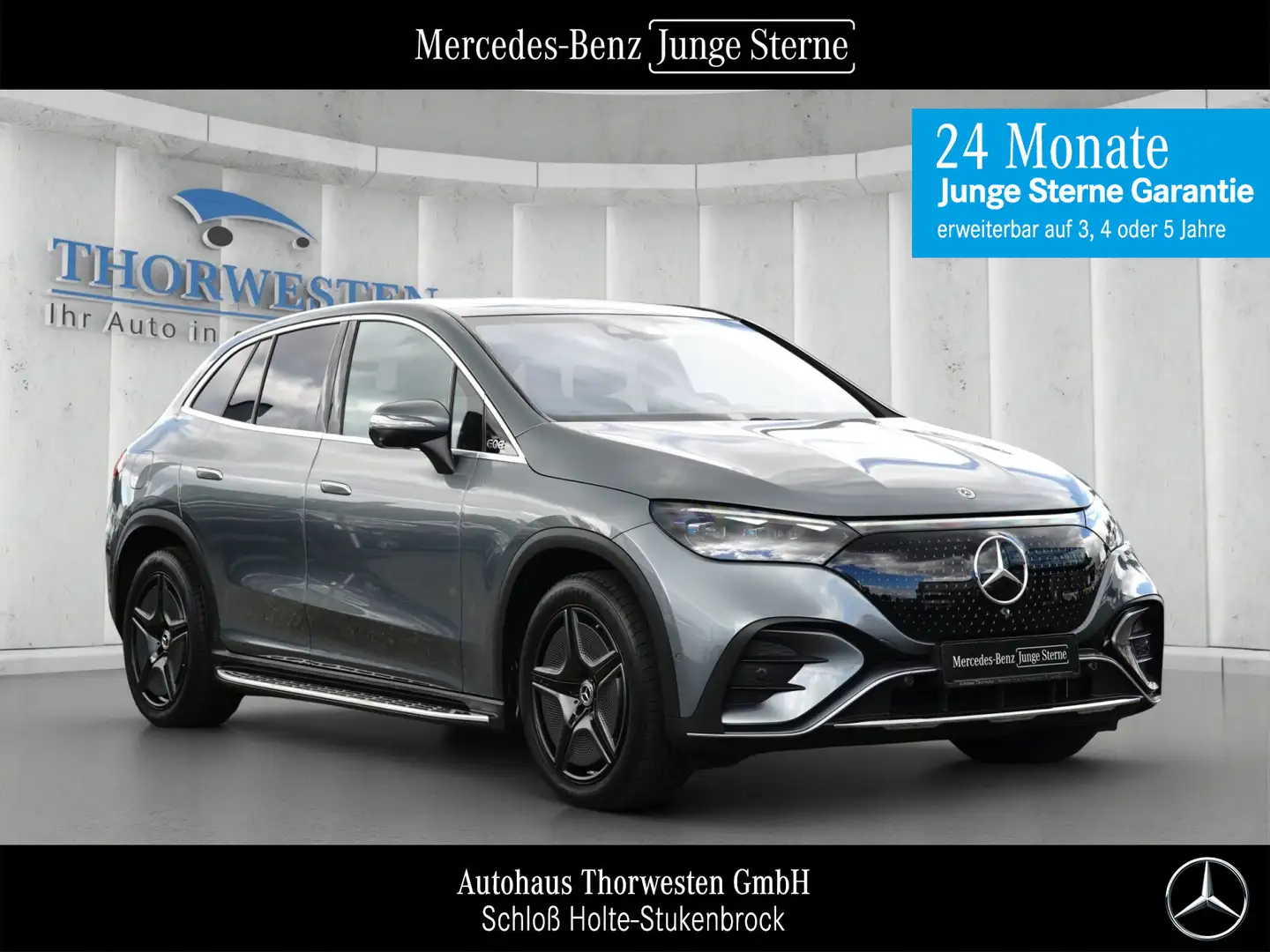Mercedes-Benz EQE SUV EQE 350 4MATIC SUV AMG AHK DISTRONIC PANORAMA Grau - 1