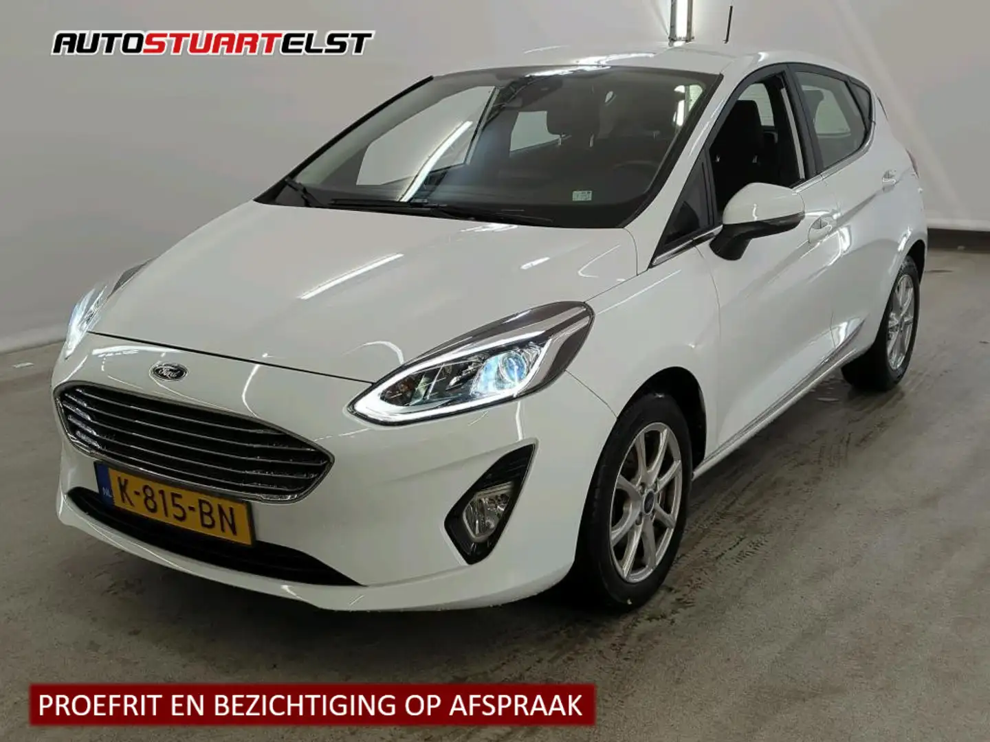 Ford Fiesta 1.0 EcoBoost Titanium 1e Eigenaar | NL-Auto | Voll Wit - 1