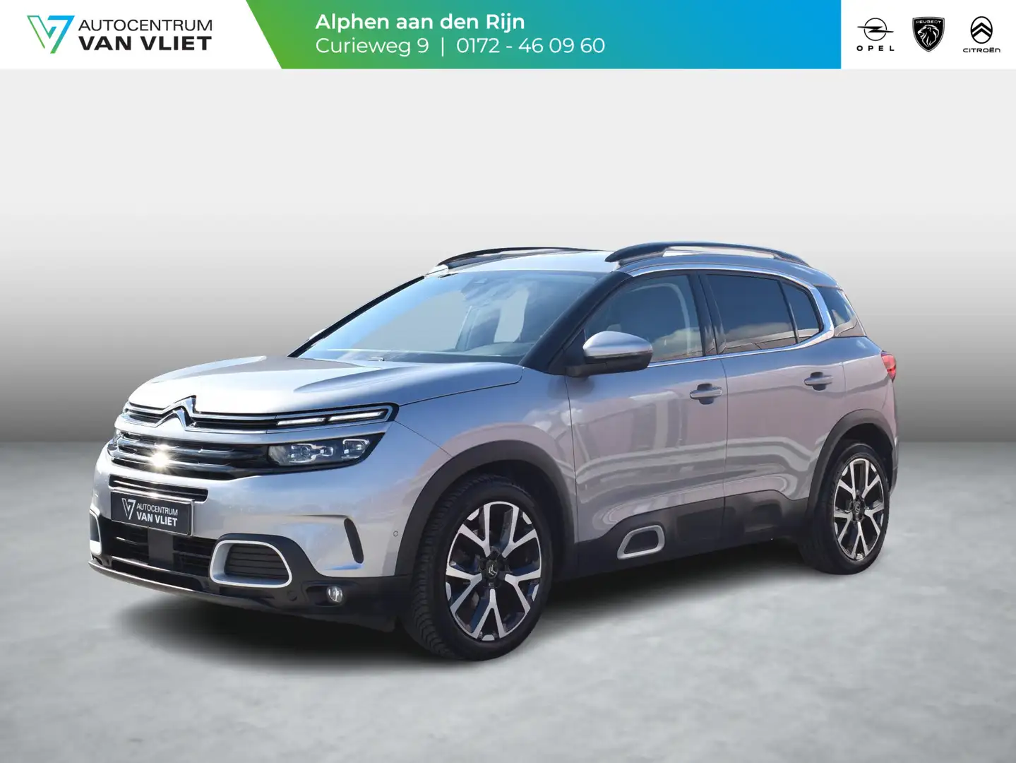 Citroen C5 Aircross 1.2 PureTech Shine ACHTERUITRIJCAMERA MET SENSOREN Grijs - 1