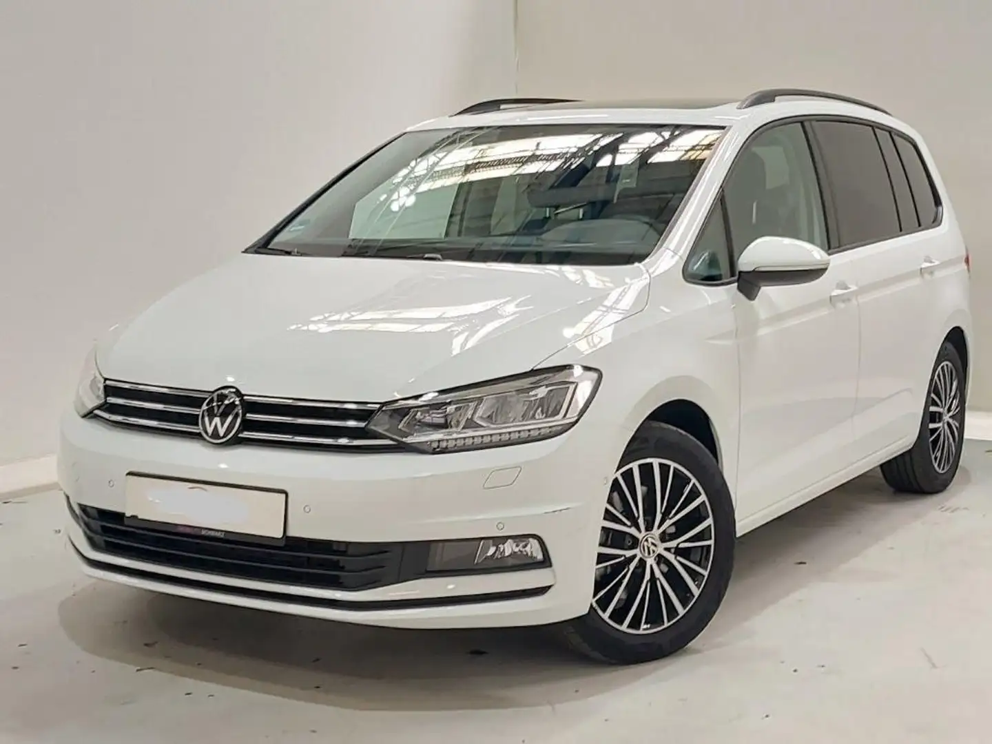 Volkswagen Touran 2.0 TDI Comfortline*7-SITZER*ST.HZG*AHK*PANO*KAMER Bianco - 1
