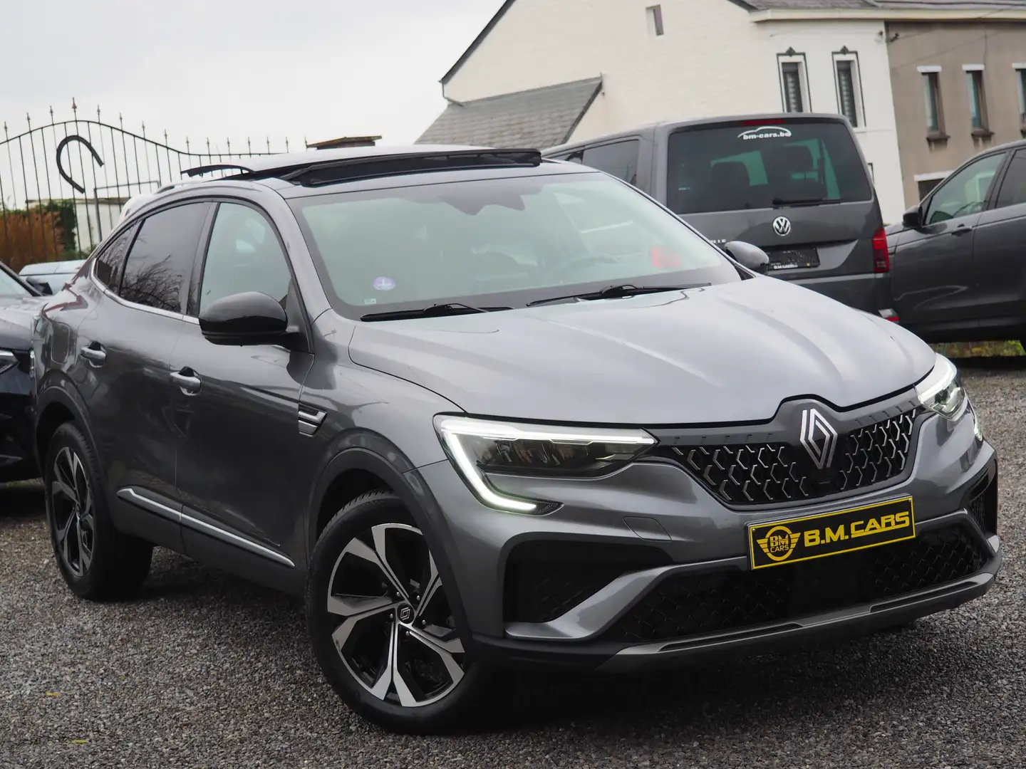 Renault Arkana 1.3 TCe MHEV ✅TECHNO✅AUTO-GPS-T.O-LED-FULL OPT Grijs - 2