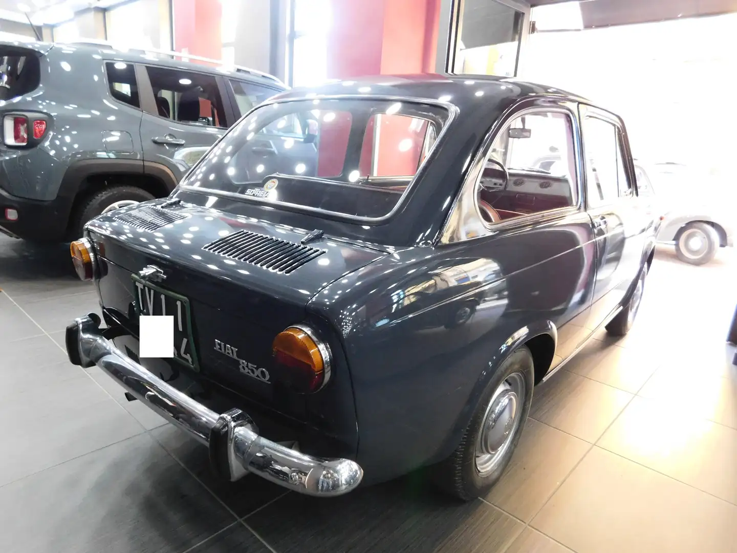 Fiat 850 S Berlina Blau - 2