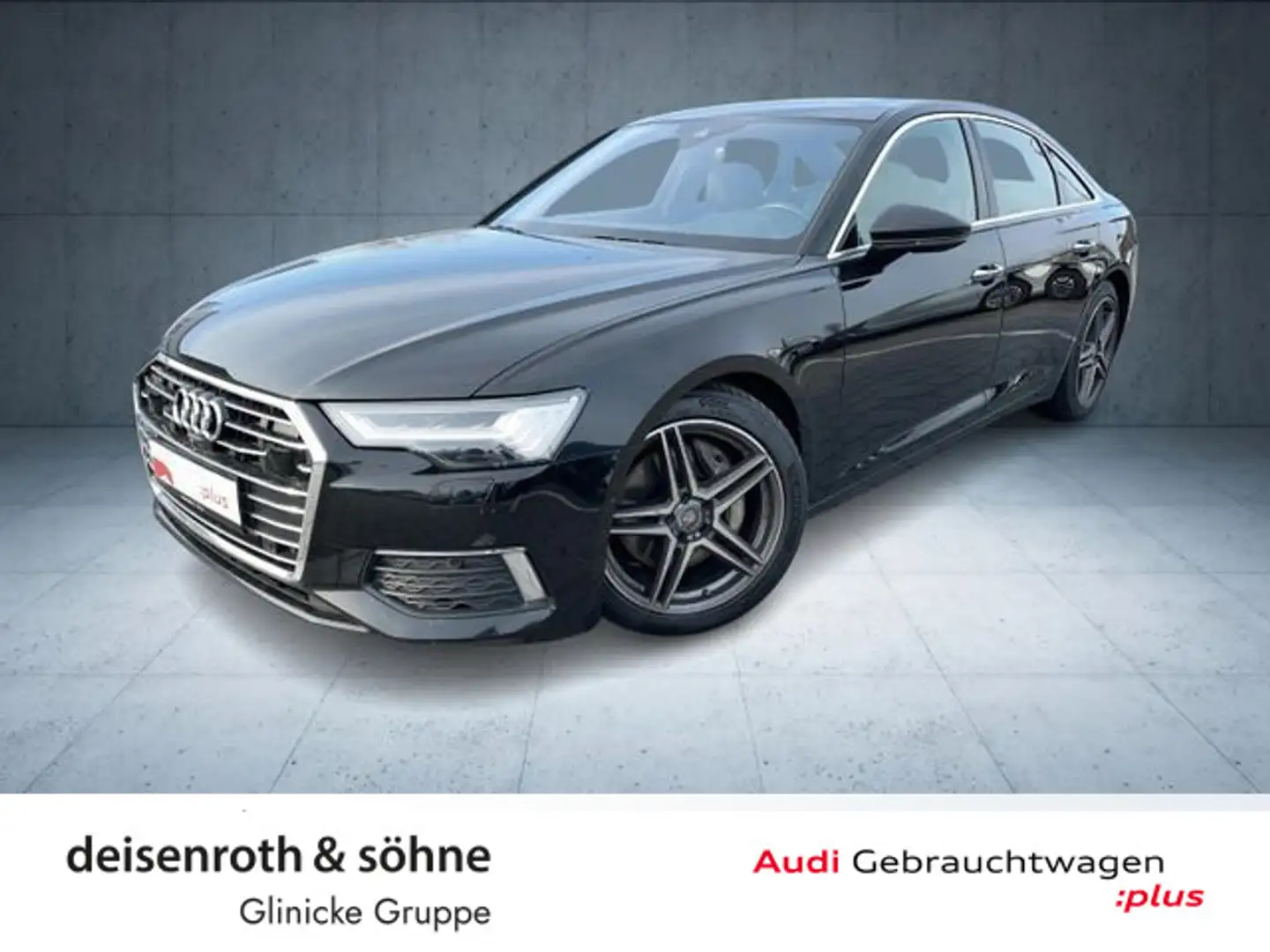 Audi A6 design 50 TDI qu HDMatrix/B&O/Pano/ Zwart - 1
